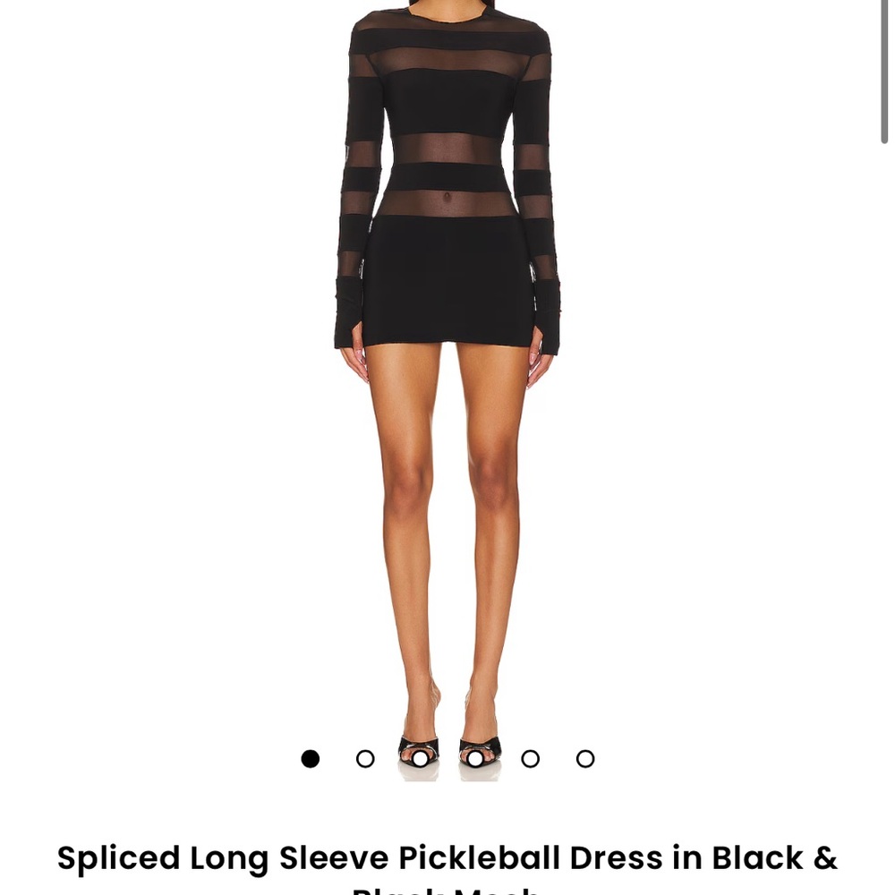 Norma Kamali Mesh Dress